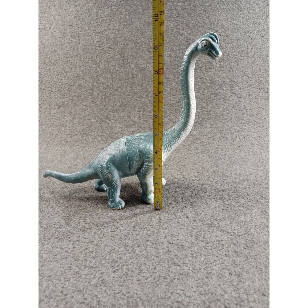 Learning Resources Blue Brachiosaurus Dinosaur PVC Plastic Figure 13.5" - Picture 3 of 8